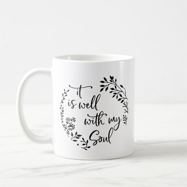 C'Est Bien Avec Ma Mug De Café Âme (Gauche)