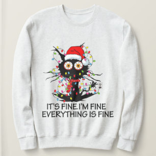 C'est bien Je vais bien drôle Sweatshirt de Noël