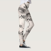 C'est bon ! Art penker par Venus Leone Leggings