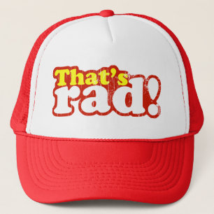 C'est casquette de camionneur de rad