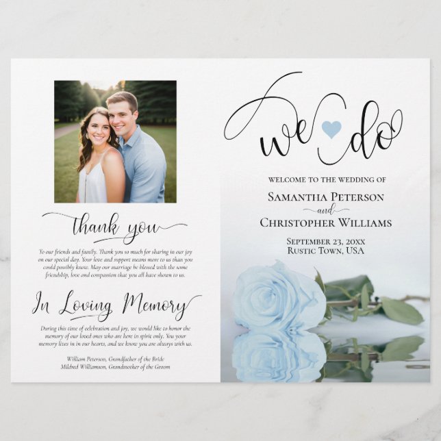 C'Est Ce Que Nous Faisons ! Dusty Blue Rose do-it- (Devant)