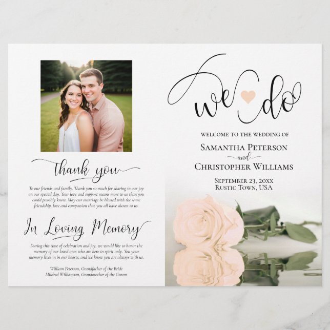 C'Est Ce Que Nous Faisons ! Pale Peach Rose do-it- (Devant)