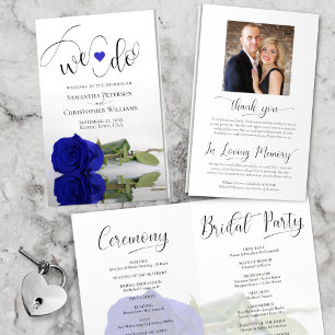 C'Est Ce Que Nous Faisons ! Royal Blue Rose do-it-