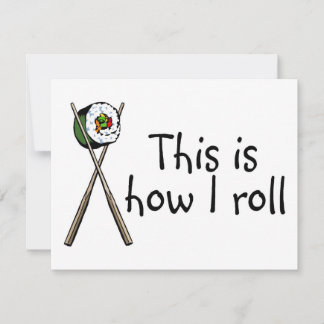 C'Est Comme Ça Que Je Lance Le Sushi