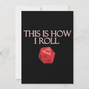 C'Est Comme Ça Que Je Roule Dice RPG Dice Drôle