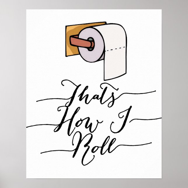 C'est comme ça que je roule drôle Poster de salle  (Devant)