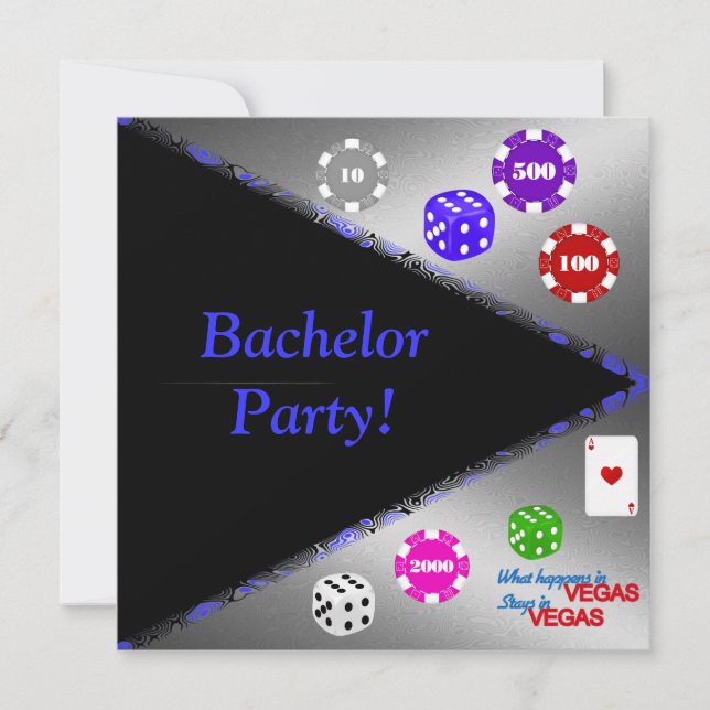 C'EST COMME ÇA QUE JE ROULE INVITATION À LA SOIRÉE (Devant)