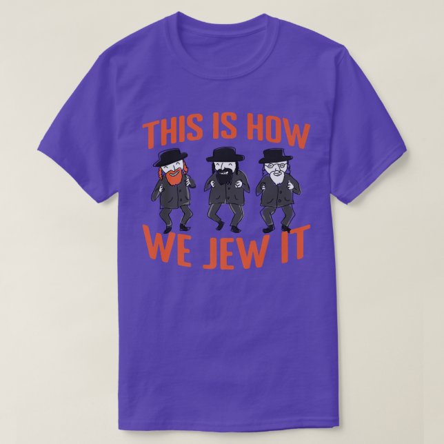 C'Est Comme Ça Que Nous Jouons Le T-shirt Premium (Design devant)
