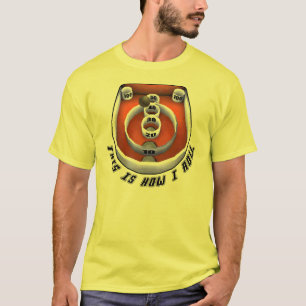 C'est comment je roule le T-shirt de boule de Skee