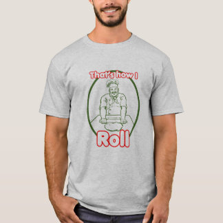 C'est comment je roule le T-shirt de pâtisserie de
