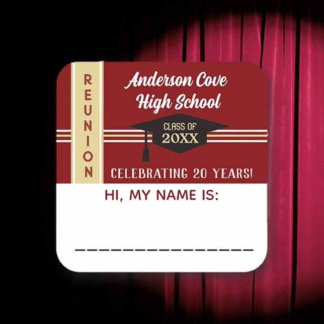 C'est Customisé ! Sticker pour étiquette Nom de ré (Créateur téléchargé)