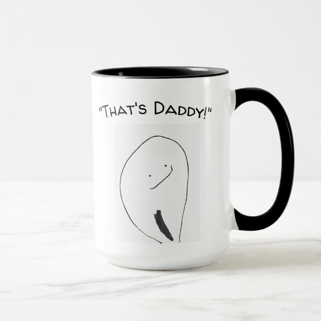 C'est Daddy Mug par Rose (Droite)