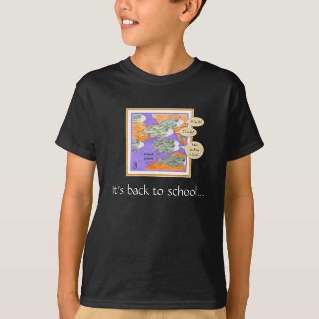 C'est de retour à l'école... T-shirt garçon Jersey (Devant)