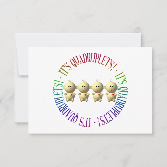 C'est des quadruplets ! (Devant)