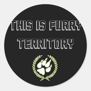 C'Est Des Stickers Furry Territory