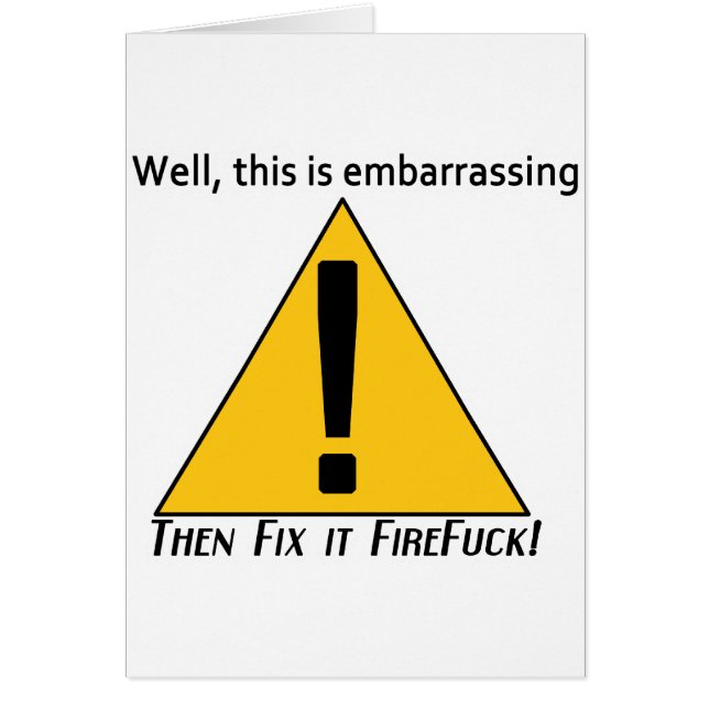 C'est embarrassant (Devant)