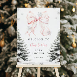 C'est froid dehors Baby shower de la Bow Rose Accu