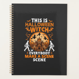 C'est Halloween Sorcière Tout Le Monde Fait Une Sc