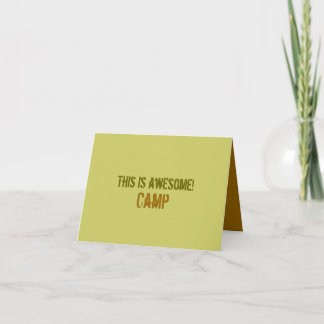 C'est impressionnant ! Carte pour notes