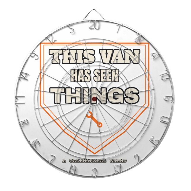 C'est Jamais Le Thermostat — Cible de Fléchettes (Devant)