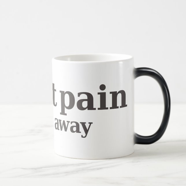 c'est juste tasse de douleur (Droite)