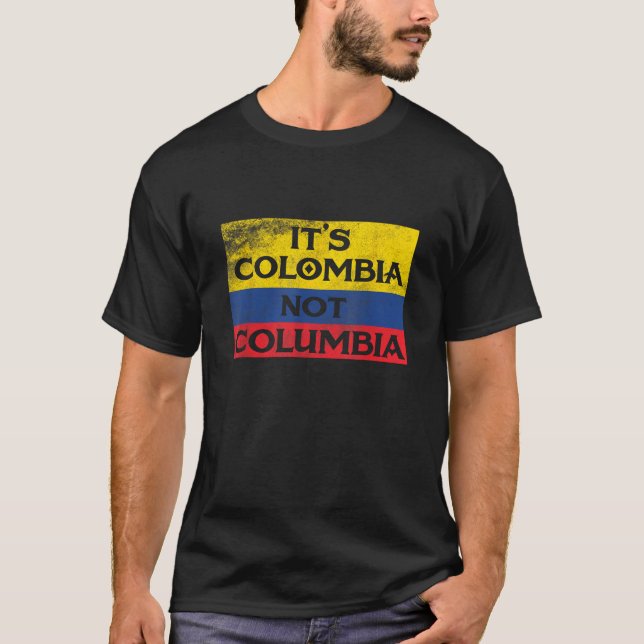 C'est la Colombie Pas Columbia Tee Funny Tshirt Co (Devant)