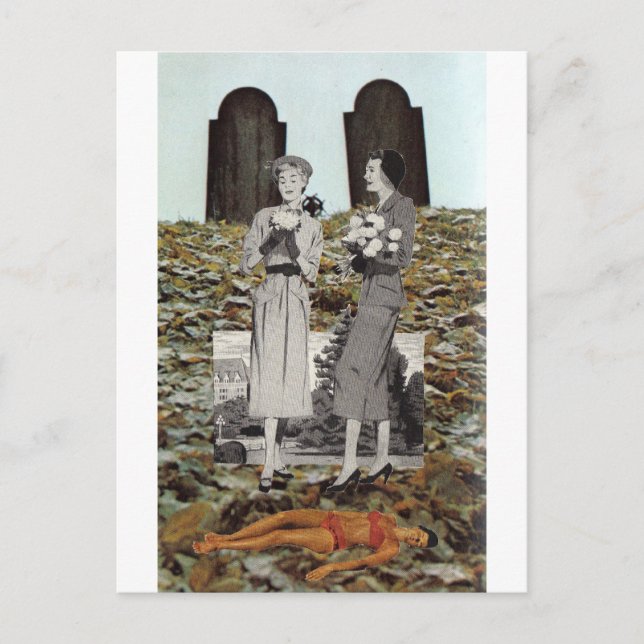 C'est la fin et son vivant ! Carte postale (Devant)