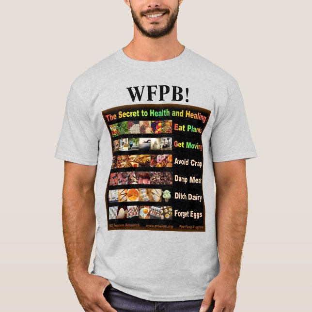 C'est la nourriture !  T-shirt WFPB (Devant)