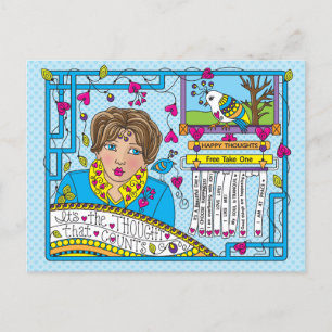 C'est la pensée qui compte_ Carte postale