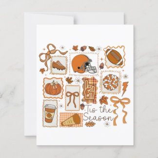 🍂 C'est la saison Automne Football Graphique 🏈