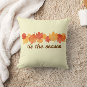 C'est la saison Coussin décoratif Feuilles d'autom
