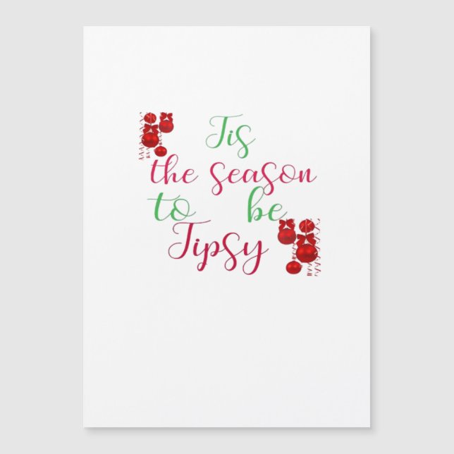 C'est la saison de Noël Tipsy (Devant)