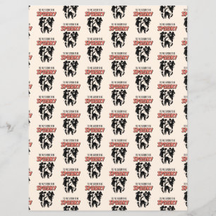 C'est la saison d'être effrayant Papier Halloween