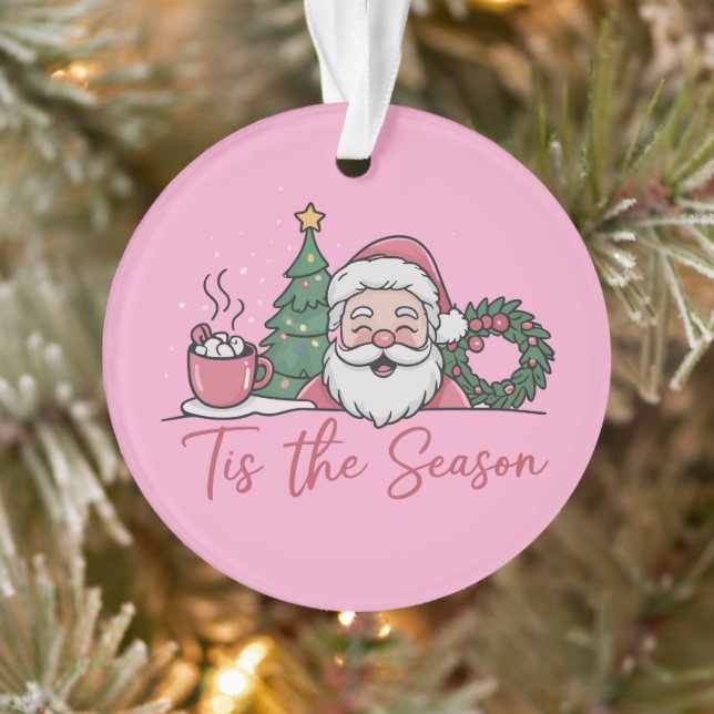C'est la saison Noël Mignon Hiver Latte Père Noël (Arbre)