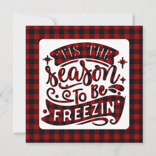 C'est la saison pour être Freezin Buffalo Plaid hi