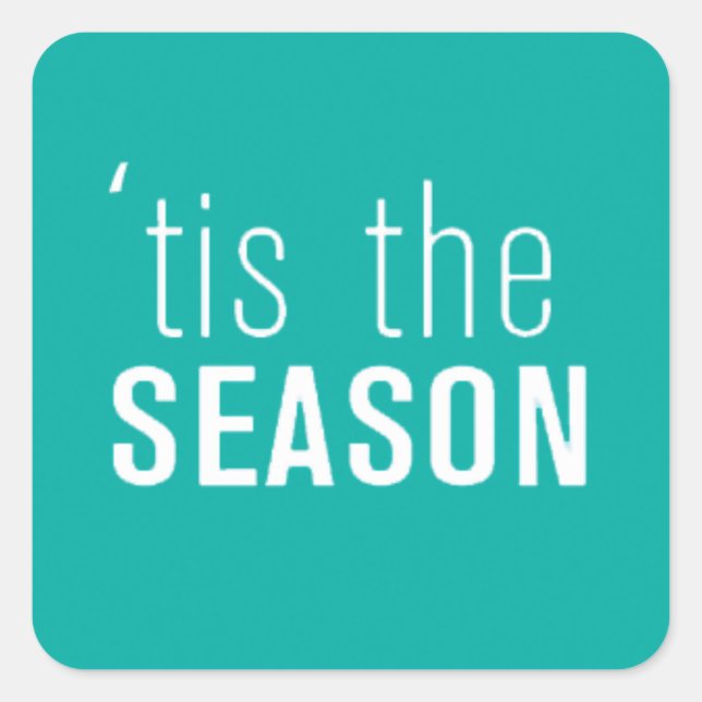 C'Est La Saison Vacances Enveloppe Stickers (Devant)