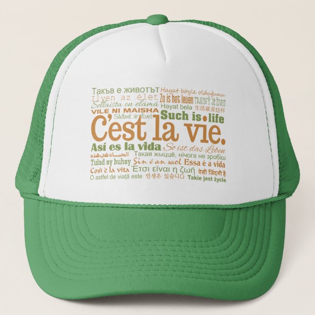 C'est la Vie casquette (Devant)
