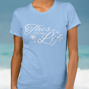 C'est la vie noir typographique slogan t-shirt