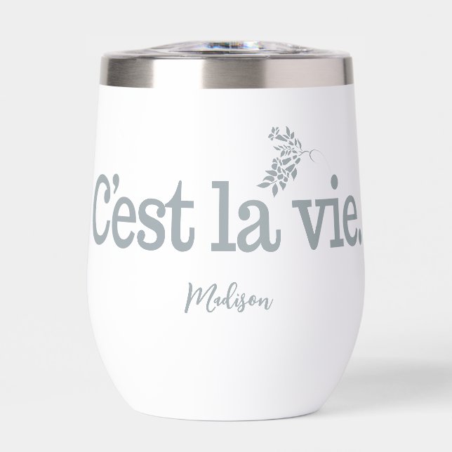 C'est La Vie nom personnalisé (Avant)