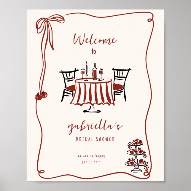 C'est l'Amour Affiche de Bienvenue pour la Fête de (Devant)