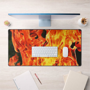 C'est le Feu, Flaming Hot Look Desk Mat Pad