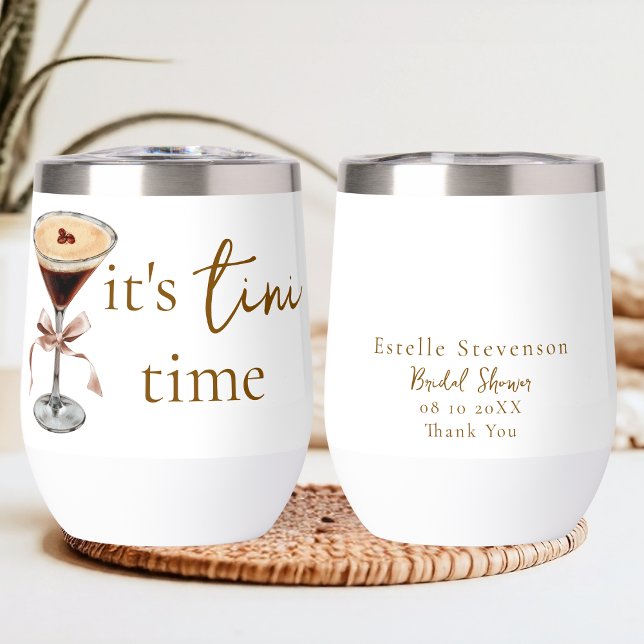 C'est le moment Tini Espresso Martini Enterrement  (Créateur téléchargé)