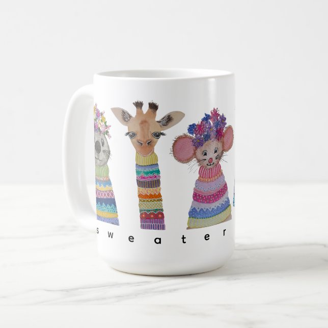 C'est le mug Sweater Gang ! (Devant gauche)