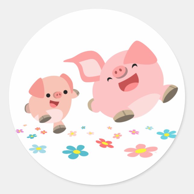 C'est le printemps ! ! - Deux mignons Sticker pour (Devant)