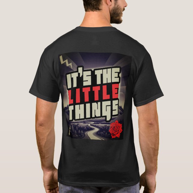 C'est le T-shirt double face Les Petits Riens (Dos)