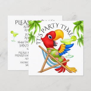 C'EST L'HEURE DE FAIRE LA FÊTE Invitation