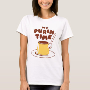 C'est l'heure de Purin (Marron) T-shirt