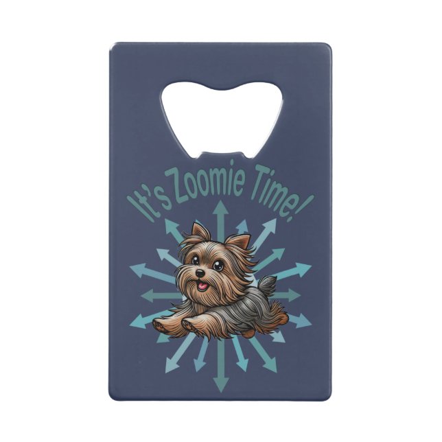 C'est l'heure de Zoomie Yorkshire Terrier (Devant)