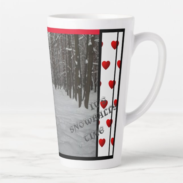 C'EST L'HEURE DES BOULES DE NEIGE Tasse de Latte p (Droite)