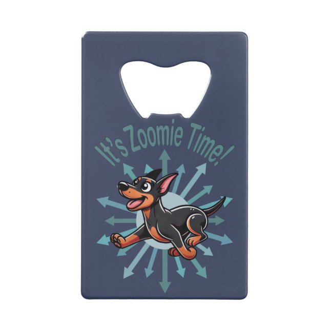 C'est l'heure des Zoomies Doberman Pinscher (Devant)
